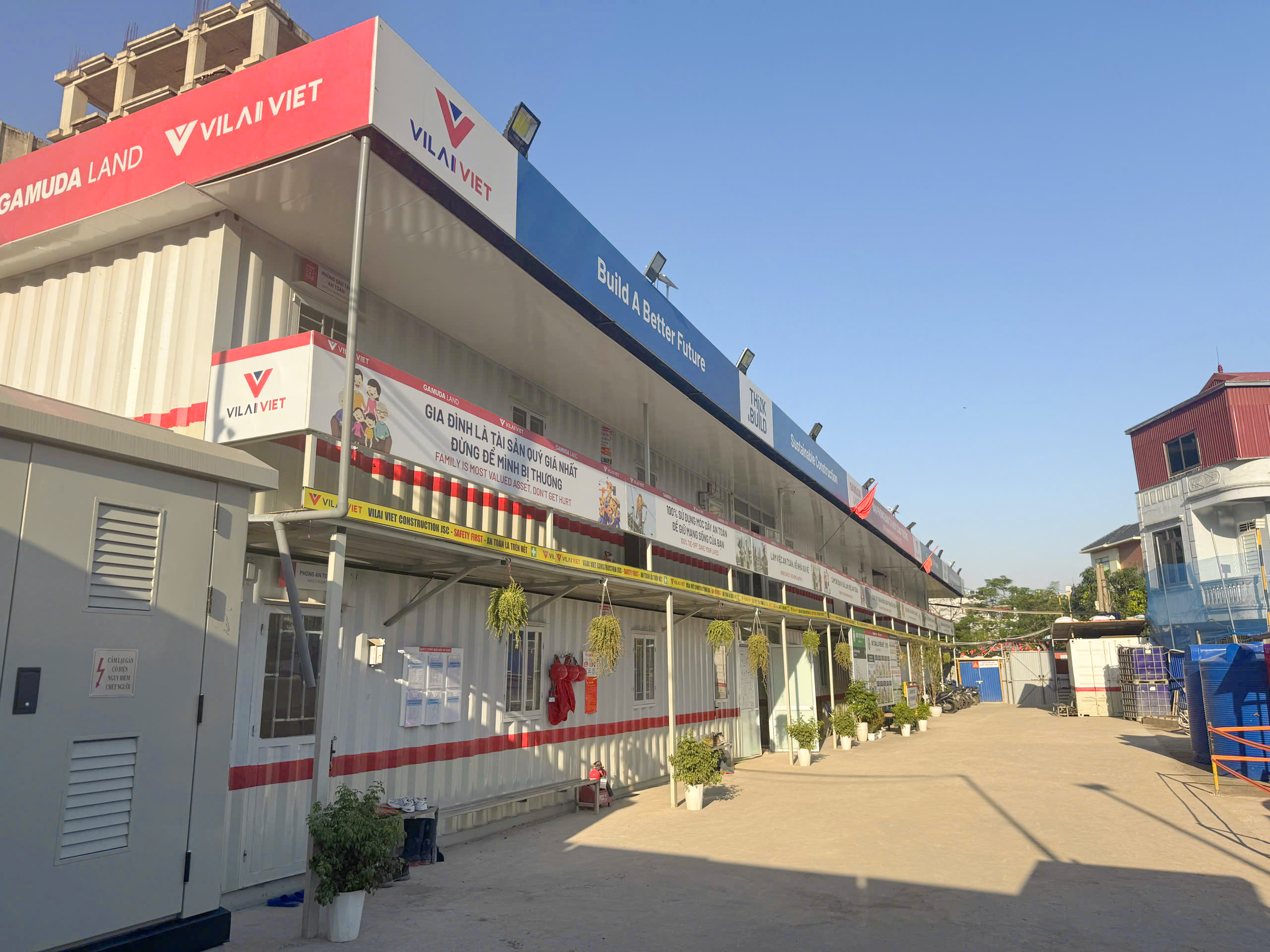 Greenness is arranged by Vilai Viet at Gamuda Land Hai Phong.